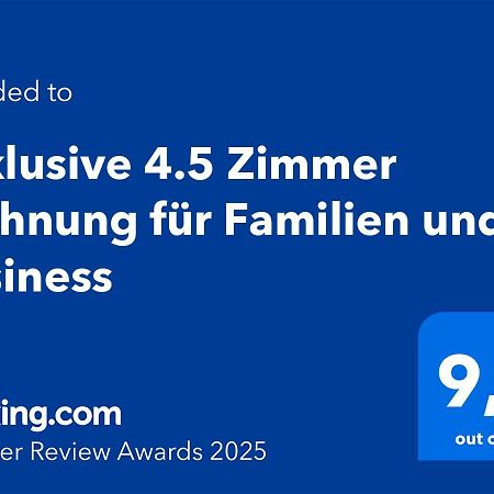 Exklusive 4.5 Zimmer Wohnung Fuer Familien Und Business Eschenz Dış mekan fotoğraf