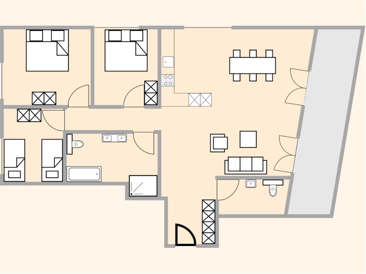 Exklusive 4.5 Zimmer Wohnung Fuer Familien Und Business Eschenz Dış mekan fotoğraf